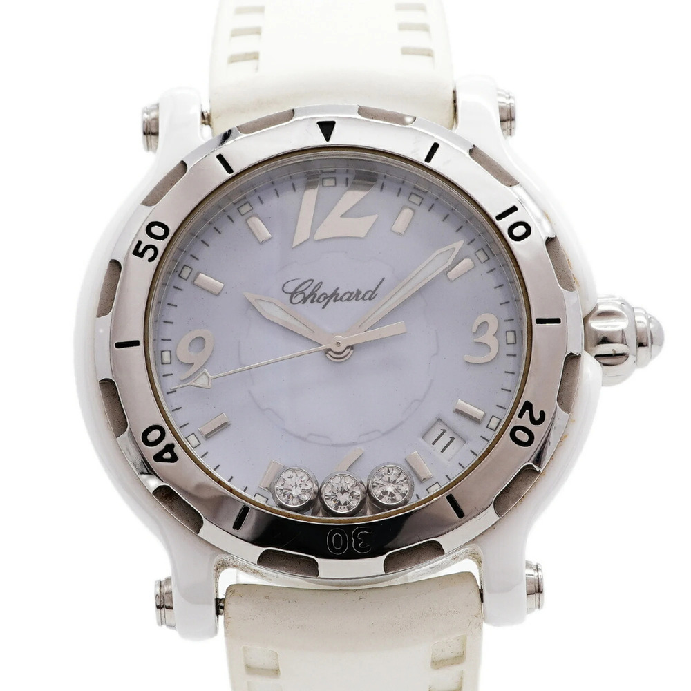 Chopard Happy Sport 3P Diamond 8507 Blue Dial Watch (Men's & Women's)